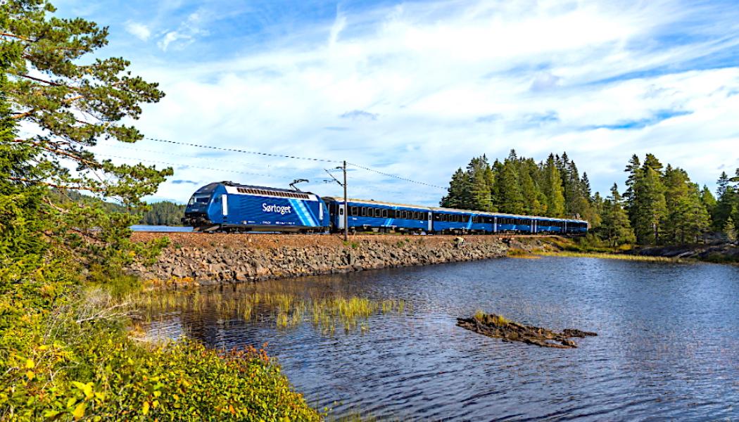 Go-Aheads tåg på Sørlandsbanen ersätts av Vy när det nuvarande avtalet löper ut 2027. Foto: Go-Ahead.