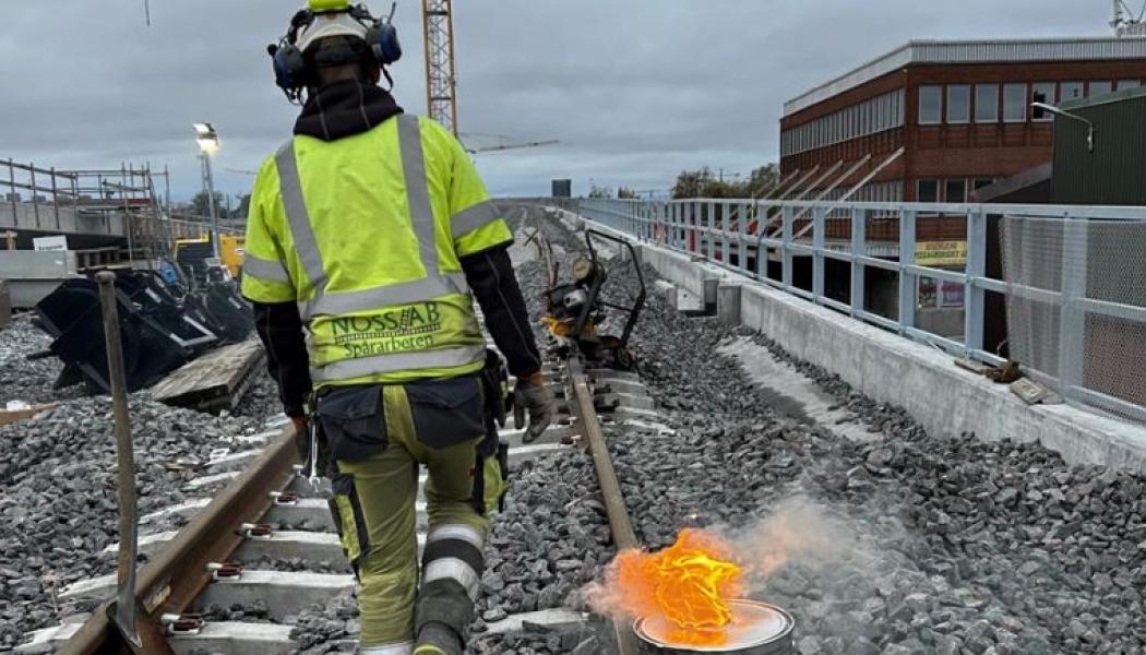 Bron ska vara redo att tas i bruk under 2024. Foto: Trafikverket