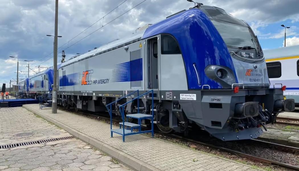 Nya Griffins, presenterade på senaste Innotrans. Foto: Newag