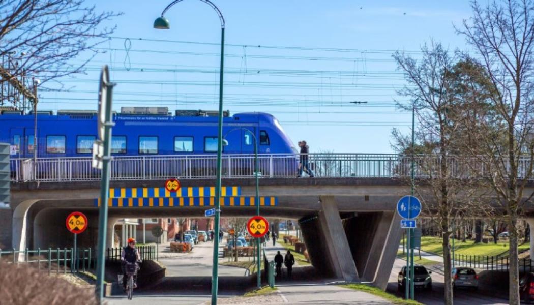 Järnvägs- och stadsutvecklingen i Hässleholms stad är ett särskilt fokusområde i samverkansöverenskommelsen mellan Hässleholms kommun och Trafikverket. Foto: Sarah Berg
