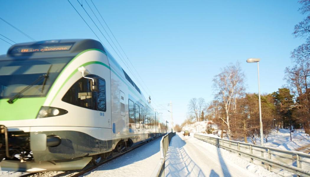 Centrumslingan är beräknad att ta cirka 10 år att bygga, och dess fullbordande skulle markant höja effektiviteten i regionens tågtrafik. Foto: Finlands Trafikledsverk. Kredit: Hero

