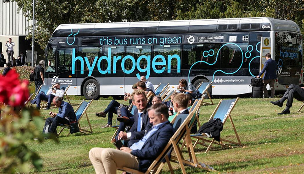 Bild tagen på 2022-års upplaga av Innotrans bussutställing. Foto: Innotrans 2022