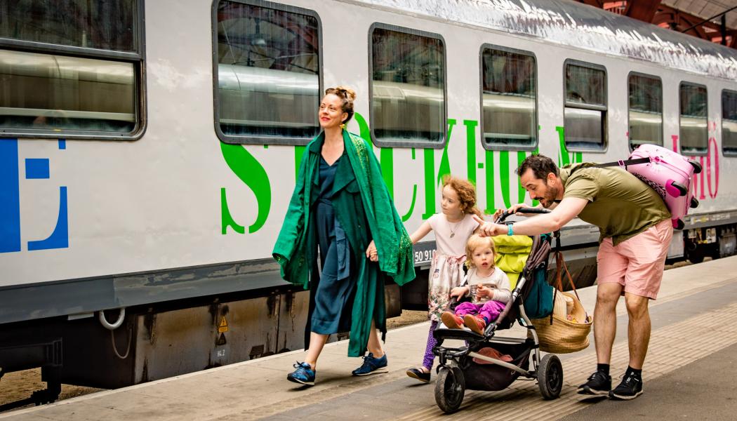 I år kan du för första gången åka direkt från Sverige till Österrike med Snälltåget under sommarsemestern. Foto Snälltåget