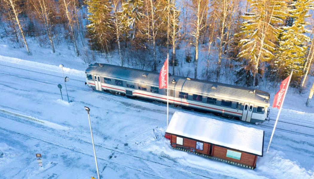Siktet är nu inställt på vintern 2024-2025. Foto: Inlandsbanan