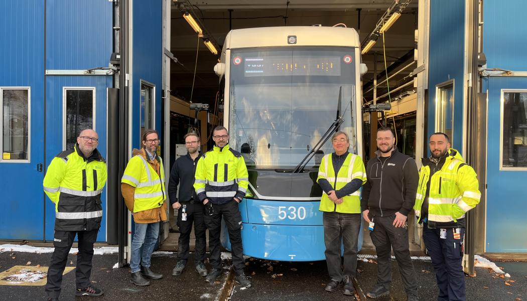 SLX-medarbetare. Foto: Göteborgs Spårvägar