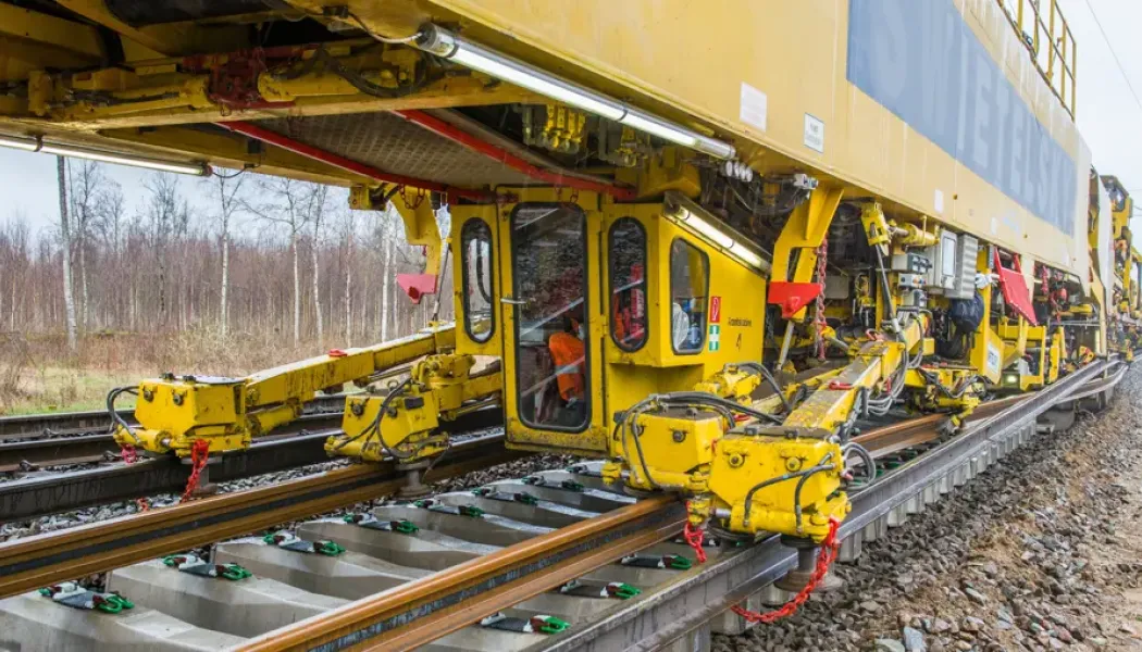 Spårbyteståg. Foto: Kerstin Ericsson, Trafikverket