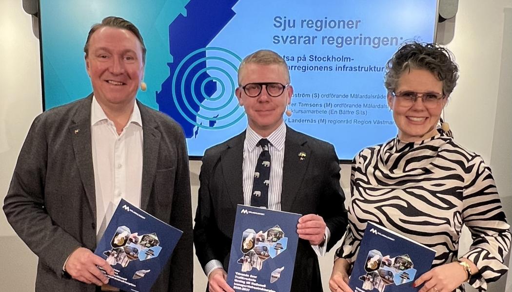 Mälardalsrådet kräver fokus på nytta i infrastrukturval