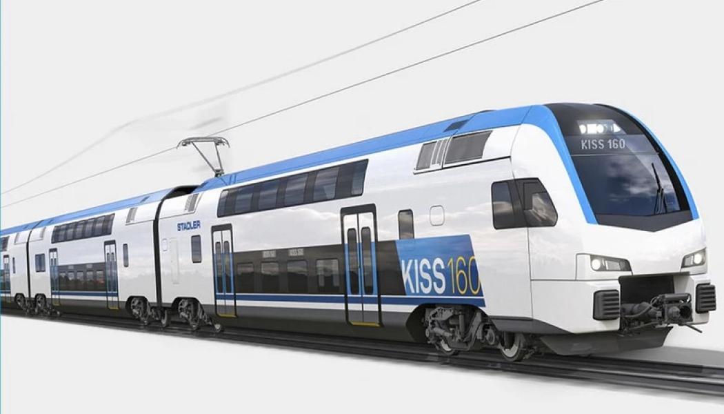 Stadler Polska Sp. z o.o. kommer leverera sju stycken dubbeldäckartåg. Foto: Bulgariska Kommunikationsministeriet