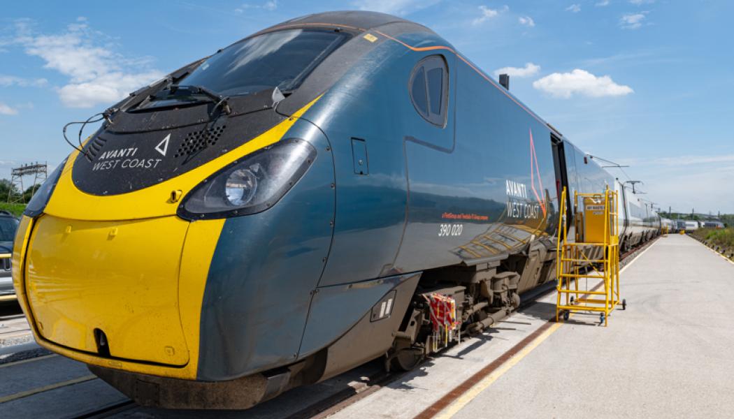 Detta Pendolino-tåg är den sista av 56 andra som har genomgått omfattande uppgradering för förbättrad reskomfort. Foto: Angel Trains