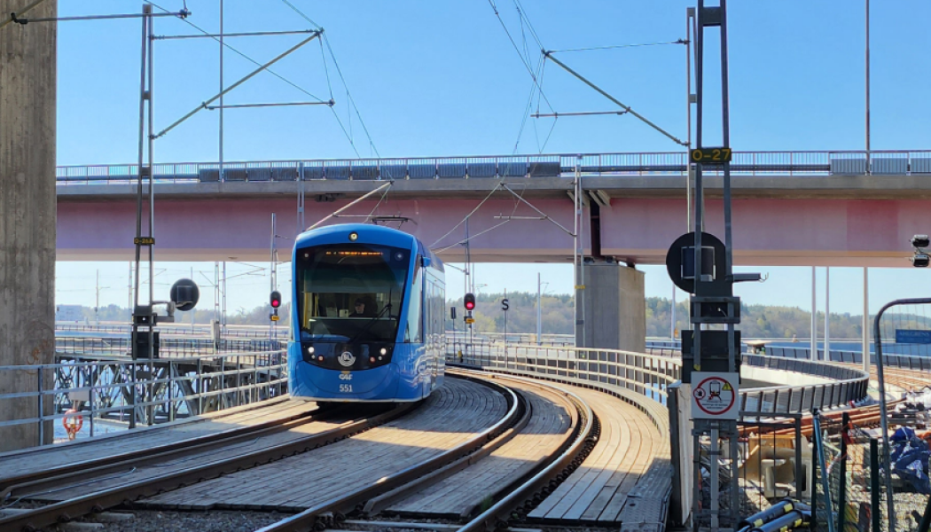 Lidingöbron. Foto: SL