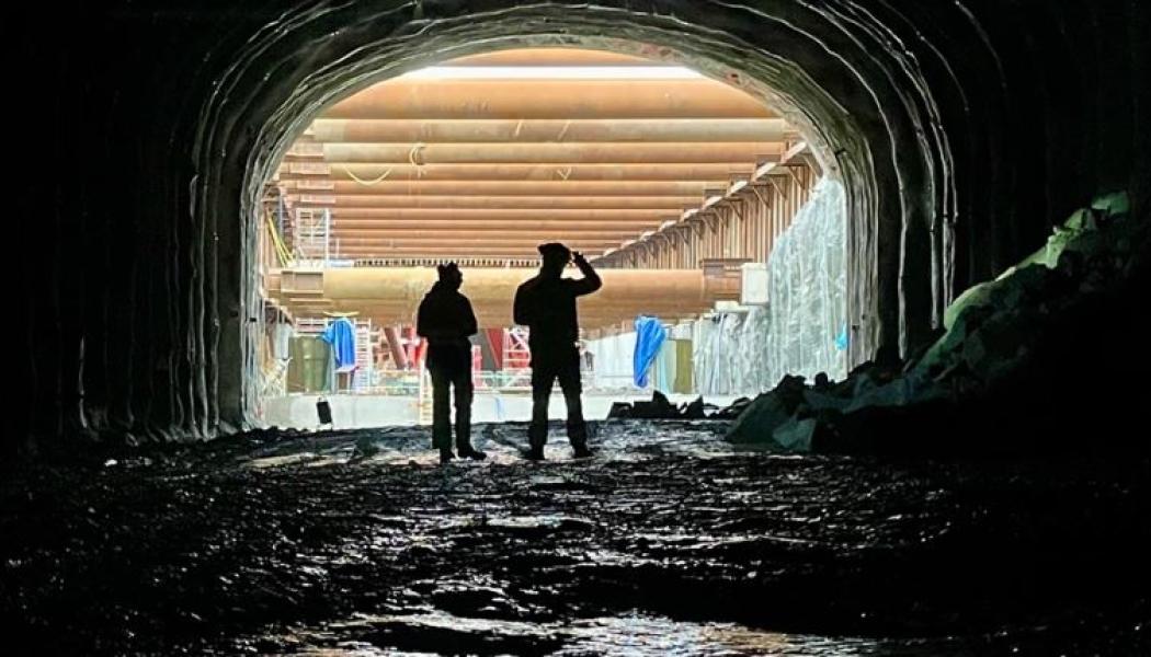 Hela sträckan mäter ca 1,5 km. Foto: Trafikverket