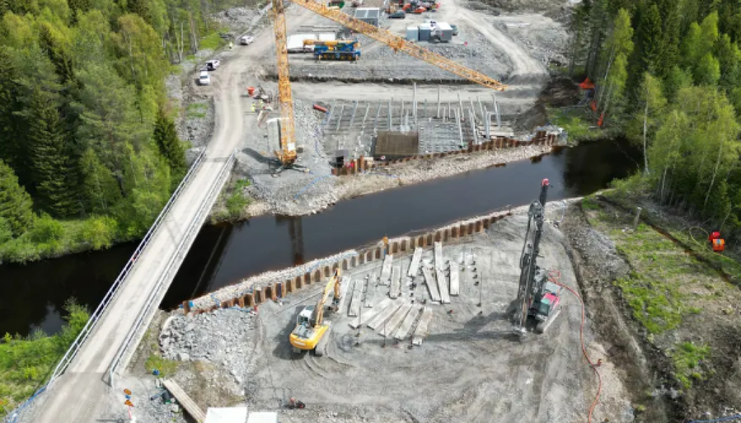 Uppdraget har inkluderats att utreda och föreslå olika finansieringslösningar för en möjlig framtida dubbelspårsbyggnad på järnvägssträckan Luleå–Boden. Foto: Trafikverket
