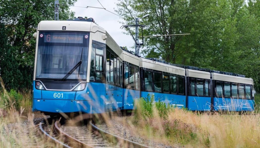 M34 Västtrafiks nya spårvagn Alstom/Christoph Busse
