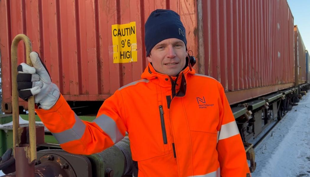 Magnus Grimhed. Foto: Norrköpings Hamn