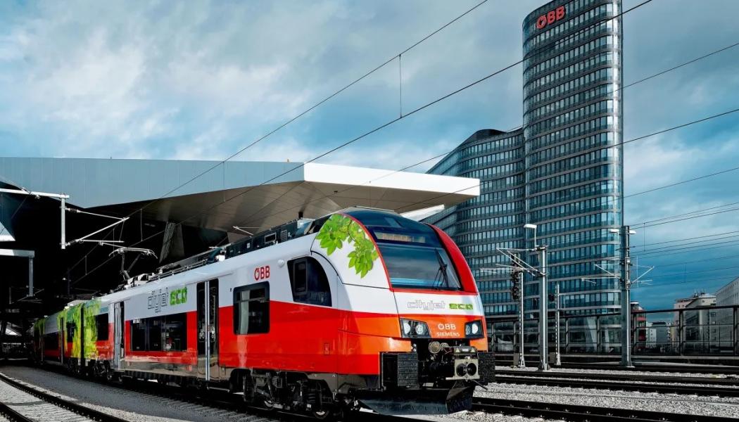 Desiro Mainline, här i österrikiska färger. Foto: Siemens Mobility