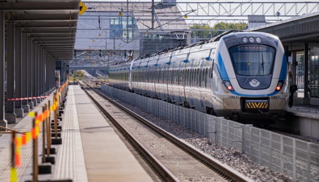 Trafikverket bygger ut sträckan Tomteboda – Kallhäll. Foto: Trafikverket