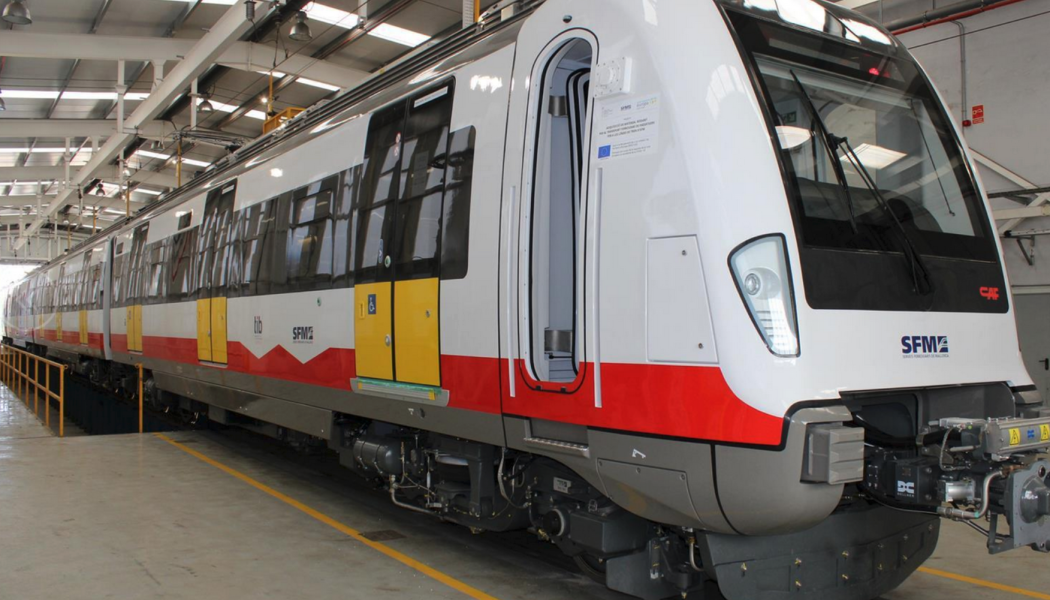 Serveis Ferroviaris de Mallorca nya tågset. Foto: SFM 