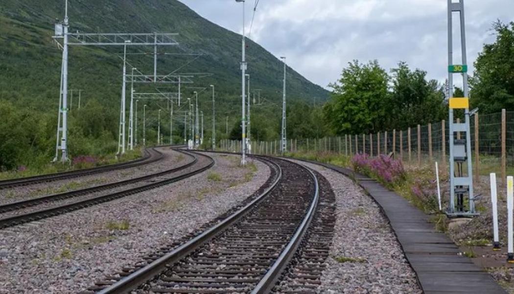 Malmbanan, Boden-Riksgränsen. Foto: Trafikverket