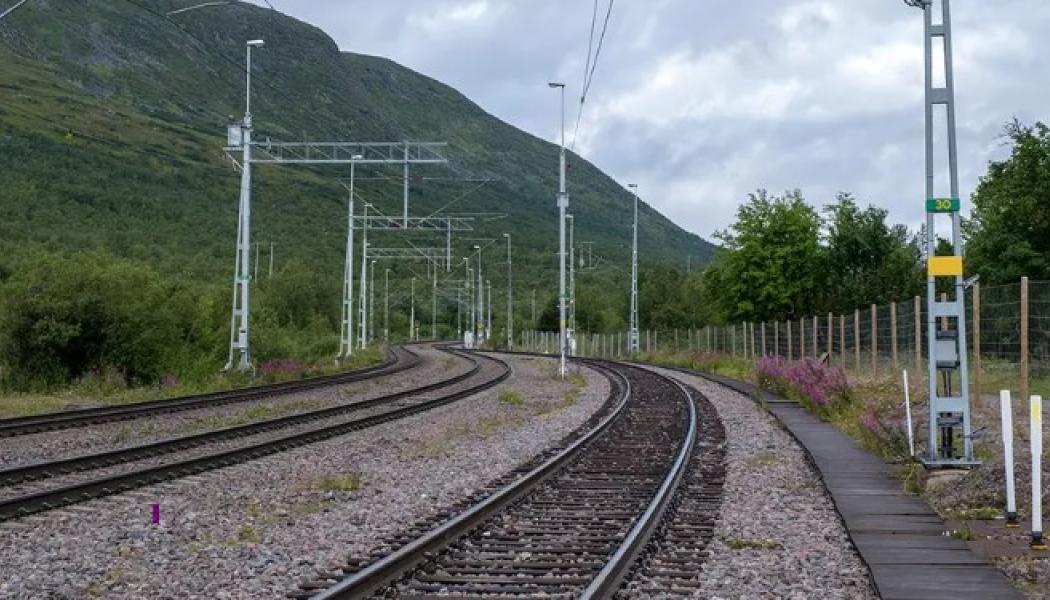 Ny järnväg mellan Gällivare och Håmojåkk invigd
