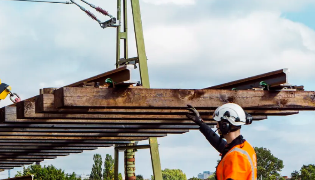 Utbyggnaden av infartsspår 58 till Malmö godsbangård och kombiterminal syftar till att öka kapaciteten och effektivisera godshanteringen i området. Foto: Trafikverket