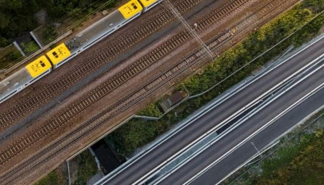 Markarydsbanan, Knäred och Veinge Foto: Trafikverket