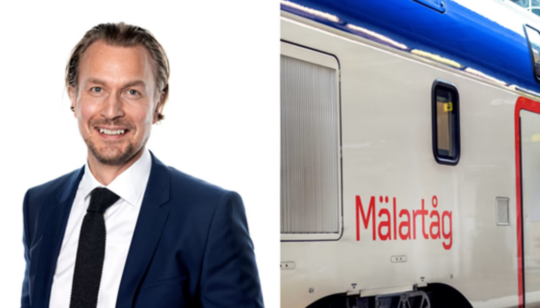 Joakim Sundh har utsetts till ny vd för MTR Mälartåg. Foto: MTR