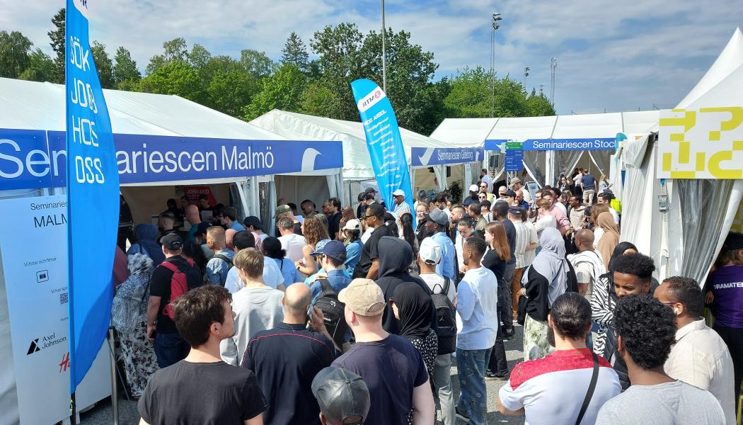 MTR:s rekryteringsevent på Järvaveckan. Foto: MTR