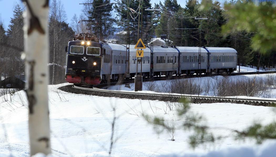 Kyla stoppar tågen mellan Luleå och Narvik