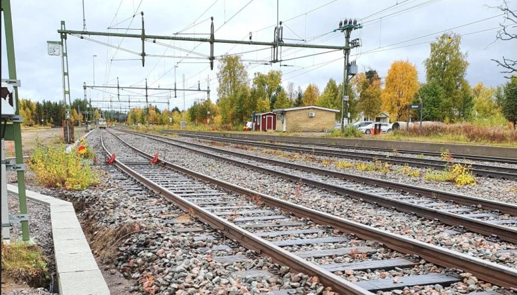 Nattavaara bangård Foto: Trafikverket