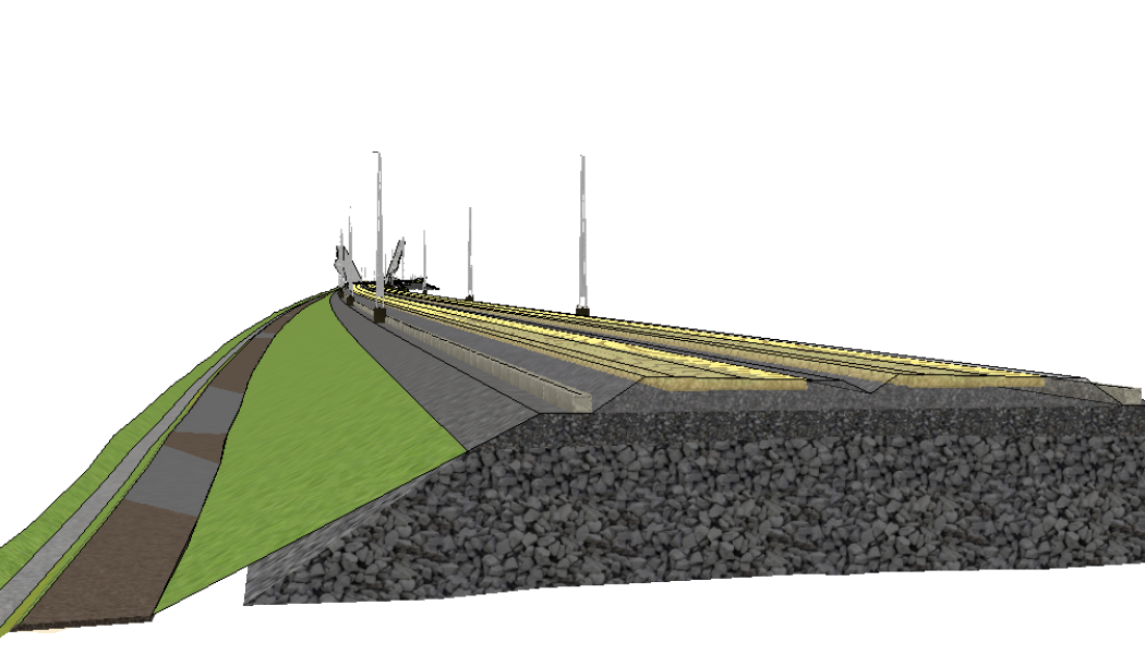 Vy ur 3D databas Foto: Norconsult