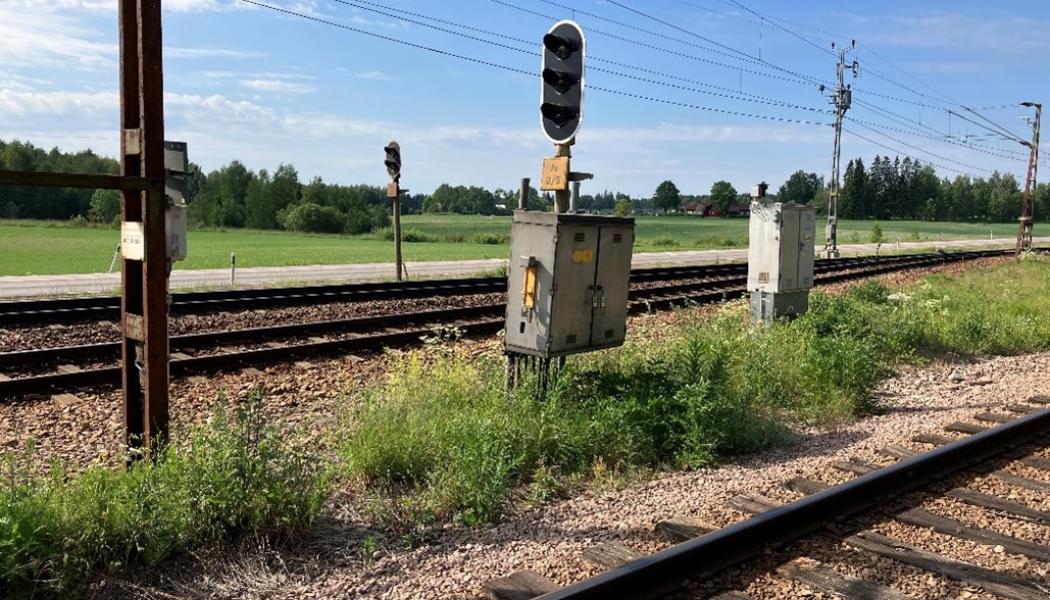 Jularbo bangård innan ombyggnad. Foto: Norconsult