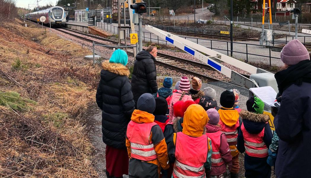 Bild från dialogarbete med barn boende i Segersäng. Foto: Norconsult