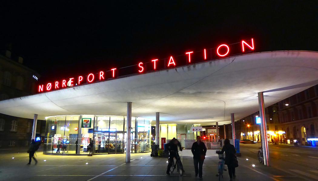 Norreport station i Köpenhamn: Foto: Wikipedia Common, kredit: Leif Jørgensen