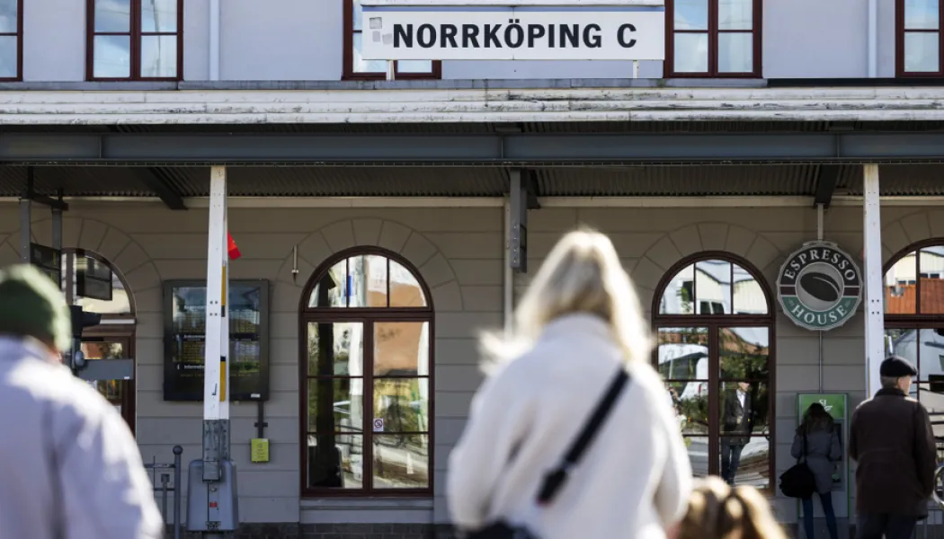 Nybyggnationen av Norrköpings centralstation är ett av de projekt som får EU-finansiering. Foto: Kasper Dudzik