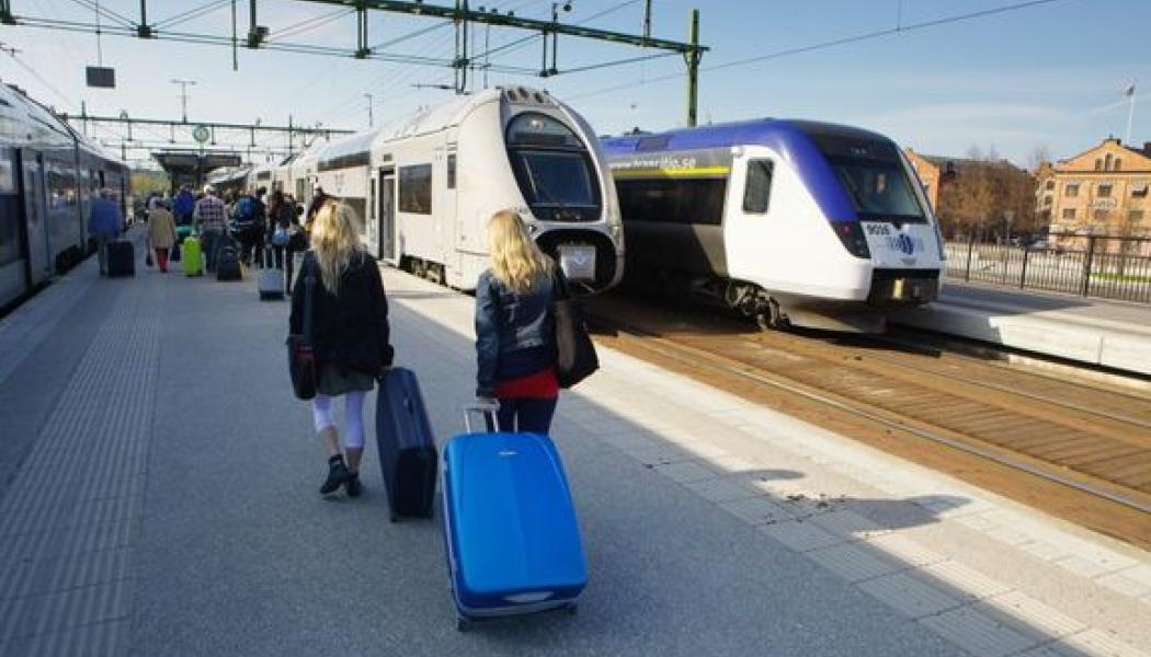 Resandet fortsätter att öka, både vad gäller den regionala kollektivtrafiken och den långväga tågtrafiken. Foto: Transportstyrelsen