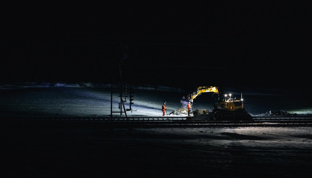 Ordervärdet uppgår till 326 miljoner kronor och omfattar bland annat järnvägsbank, broar och teknisk infrastruktur. Foto: Nyab