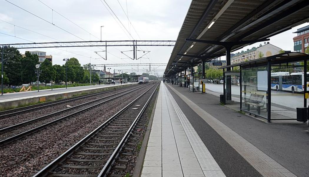 Örebro centralstations spår. Foto: Wikimedia Commons