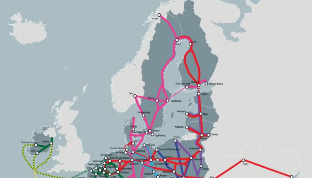 Nu tillkommer sträckningen Oslo-Stockholm i nya TEN-T. Bild: Oslo-STHLM 2.55