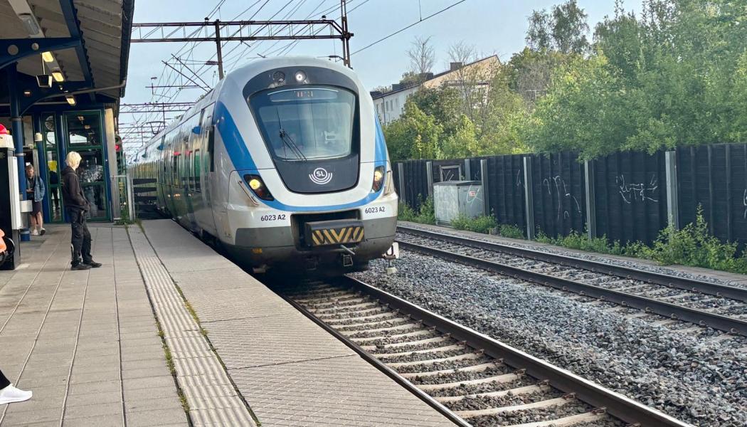 Pendeltåg av typen X60. Foto: Stina Wickenberg