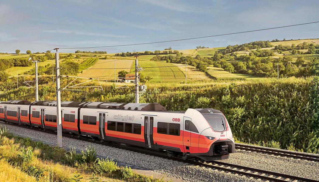 ÖBB’s Mireo-flotta växer till 100 tåg. Foto: © ÖBB