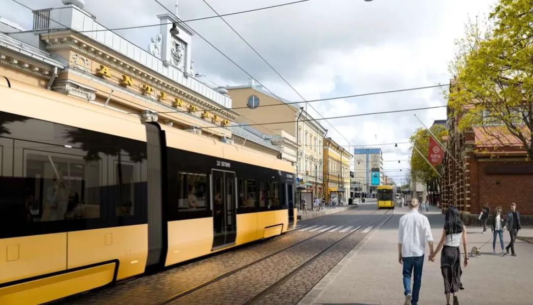 Åbo godkänner ny spårväg – byggstart 2027