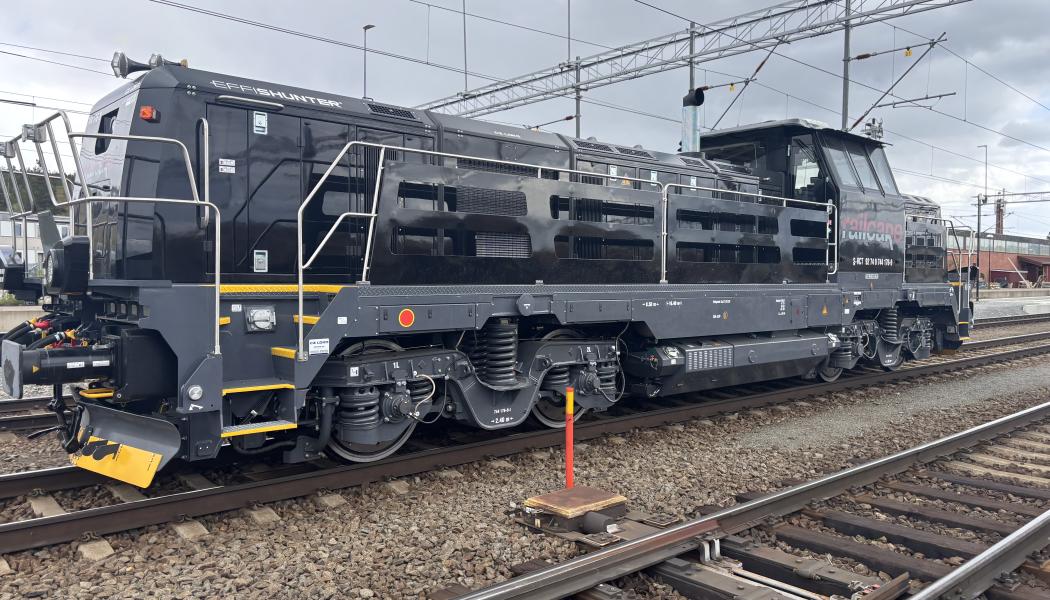 Röjningslok Ånge. Foto: Railcare