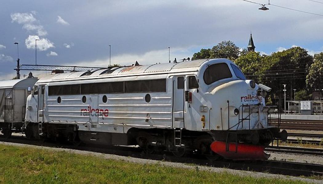 Ett diesellok från Railcare Group i Ystad Foto: Jonn Leffmann/Wikimedia Commons