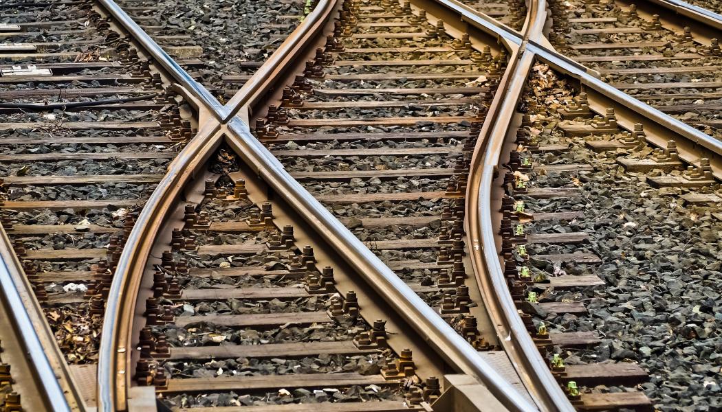Trafikverket har upptäckt rälsbrister på en sträcka i höjd med Flen. Arkivbild