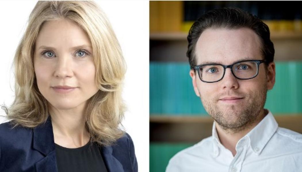 Maria Börjesson och Jacob Lundberg Foto: Karl Gabo´r