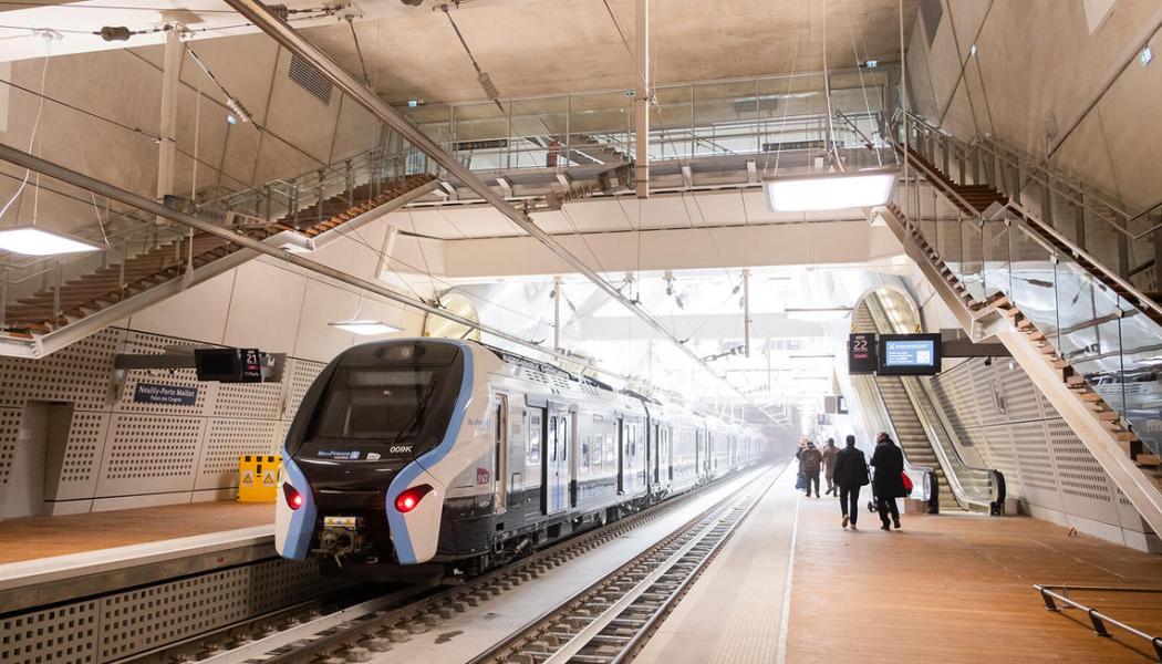 Passagerarna kan räkna med hög komfortnivå i RER NG. Foto: SNCF, Kredit: Giullaume Blanchon