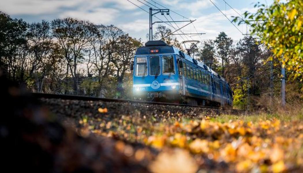 Roslagsbanan i Stockholm. Bild: SL