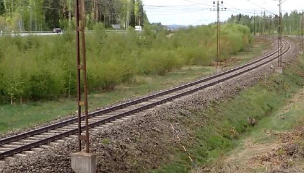 Stambanan genom övre Norrland, järnvägsåtgärder i Sävast, Norrbotten. Foto: Trafikverket