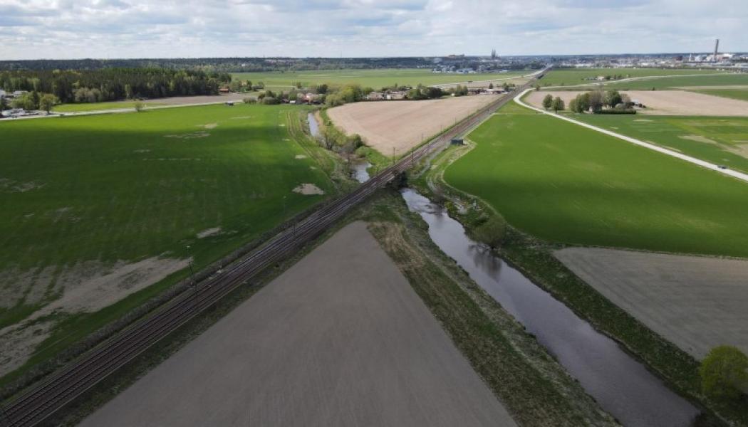 Sävjaån. Foto: Trafikverket