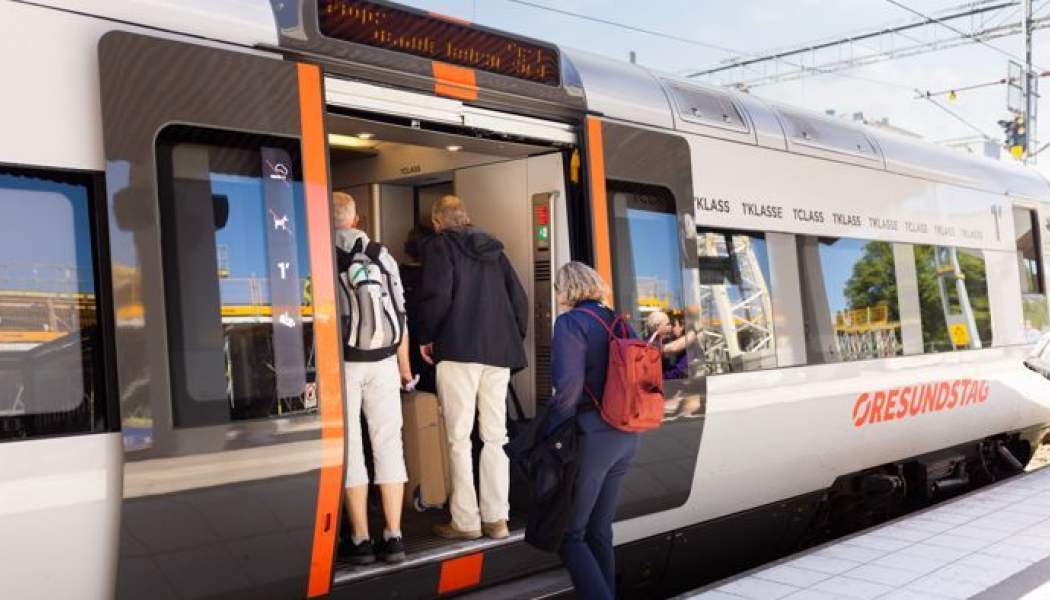 Pågatågen har under årets första åtta månader haft en resandeökning på sju procent jämfört med samma period föregående år. Fotograf/Källa: Skånetrafiken
